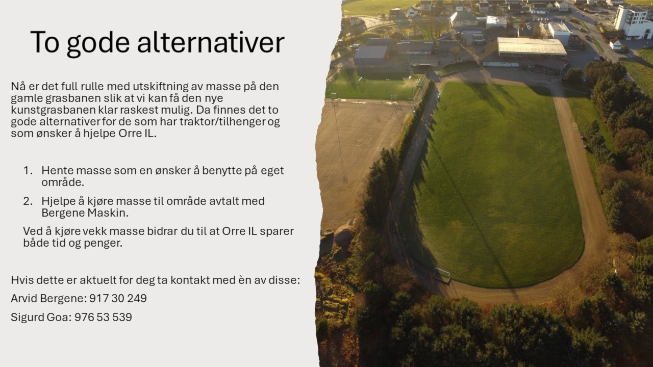 Hjelp oss med masseutskiftningen
